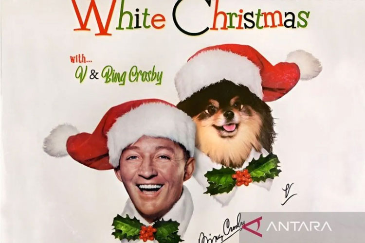 Jelang Natal V BTS dan Bing Crosby Rilis Single White Christmas