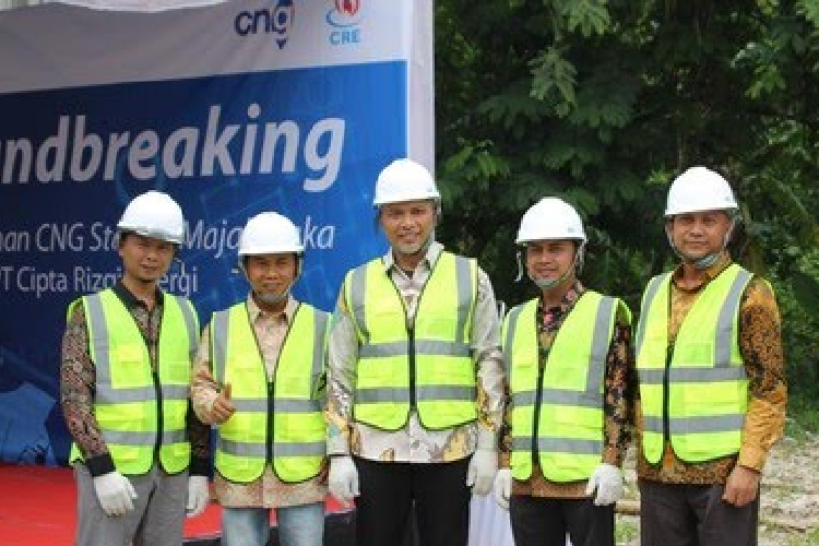 Perluas Distribusi, CGAS Bangun Stasiun CNG di Kabupaten Majalengka