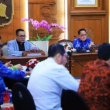 Terima Baleg DPR RI untuk Prolegnas, Pj Gubernur Adhy Bahas Proporsi DBHCHT, UU HKPD, hingga Pengelolaan Ruang Laut