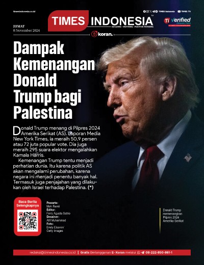 Edisi Jumat, 8 November 2024: E-Koran, Bacaan Positif Masyarakat 5.0