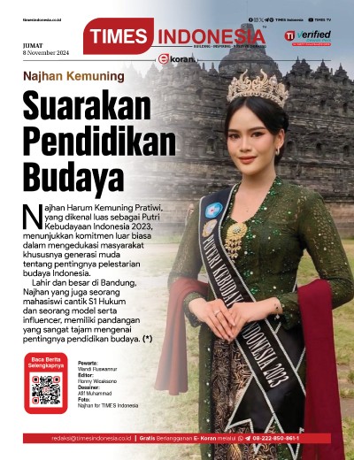 Edisi Jumat, 8 November 2024: E-Koran, Bacaan Positif Masyarakat 5.0