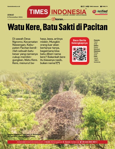 Edisi Jumat, 8 November 2024: E-Koran, Bacaan Positif Masyarakat 5.0