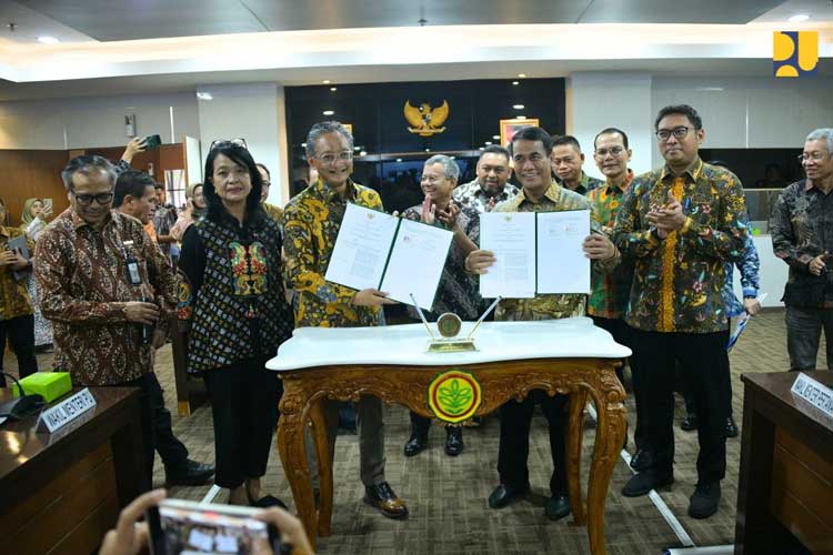 Kementerian PU Sinergi dengan Kementerian Pertanian, Targetkan 1 Juta Hektar Lahan Teraliri Irigasi