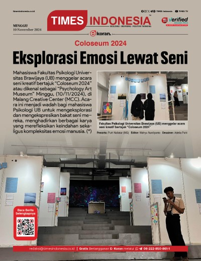 Edisi Minggu, 10 November 2024: E-Koran, Bacaan Positif Masyarakat 5.0