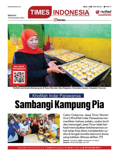 Edisi Minggu, 10 November 2024: E-Koran, Bacaan Positif Masyarakat 5.0