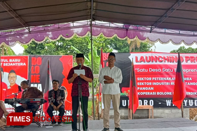 Wujudkan Bantul Berdikari, Paslon Untoro-Wahyudi Luncurkan 'Satu Desa Satu Entrepreneur'