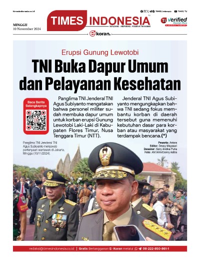 Edisi Minggu, 10 November 2024: E-Koran, Bacaan Positif Masyarakat 5.0