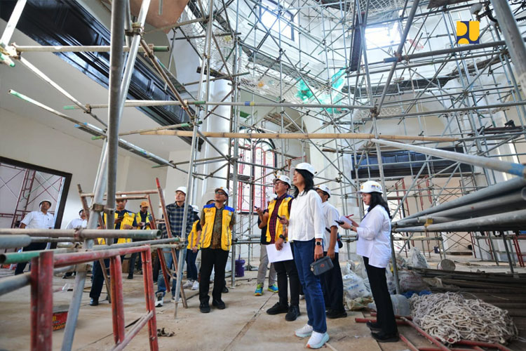 Kementerian PU: Revitalisasi Gereja Blenduk Semarang Ditargetkan Rampung Sebelum Natal 2024