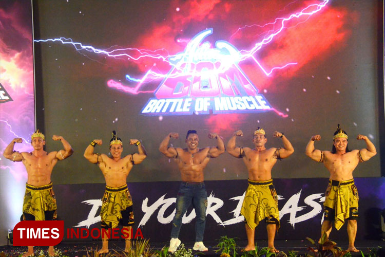 Ratusan Binaragawan Adu Otot di Atlas Battle of Muscle 202