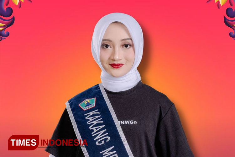 Wakil II Mbakyu Kota Malang 2024, Bulan Aishwaray. (FOTO: Bulan for TIMES Indonesia)