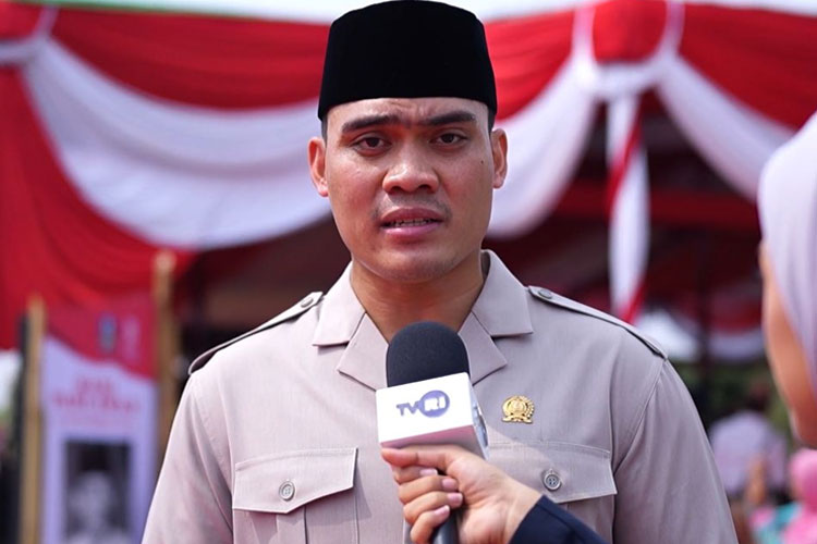 Anggota Komisi E DPRD Jatim, Cahyo Harjo Prakoso usai mengikuti acara Peringatan Hari Pahlawan Nasional 2024 di Monumen Tugu Pahlawan Surabaya, Minggu (10/11/2024). (FOTO: Dok.DPRD Jatim)