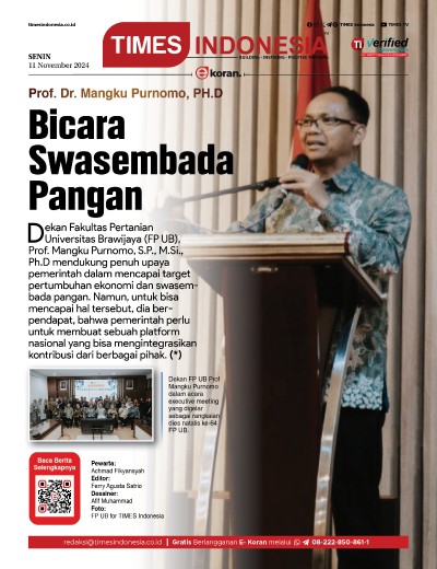 Edisi Senin, 11 November 2024: E-Koran, Bacaan Positif Masyarakat 5.0