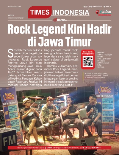 Edisi Senin, 11 November 2024: E-Koran, Bacaan Positif Masyarakat 5.0