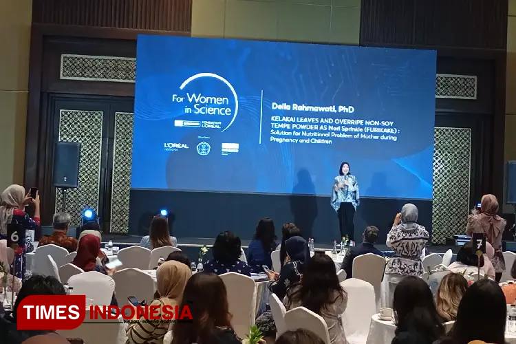 Peserta L'Oréal-UNESCO For Women in Science (FWIS) 2024. (FOTO: Fahmi/TIMES Indonesia)