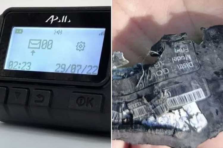 Foto pager dan pager yang meledak. Israel akhirnya mengakui menjadi dalang peristiwa ledakan pager massal di Lebanon yang terjadi 17-18 September 2024 yang menewaskan 26 orang.