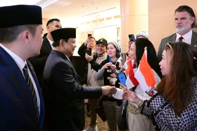 Disambut Diaspora, Presiden Prabowo Tiba di Amerika Serikat