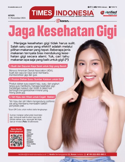 	Edisi Senin, 11 November 2024: E-Koran, Bacaan Positif Masyarakat 5.0