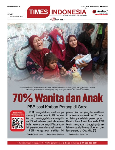 	Edisi Senin, 11 November 2024: E-Koran, Bacaan Positif Masyarakat 5.0