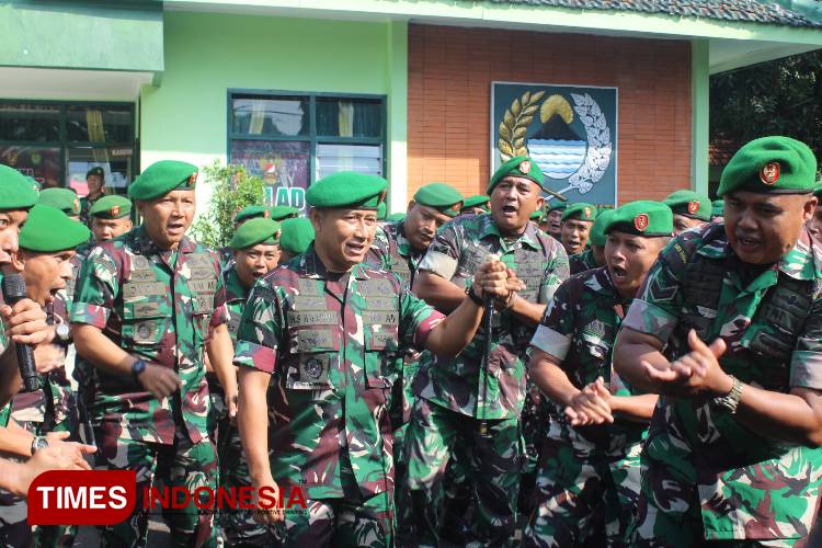 Sambangi Kodim 0617 Majalengka, Ini Pesan Danrem 063 SGJ kepada para Prajurit