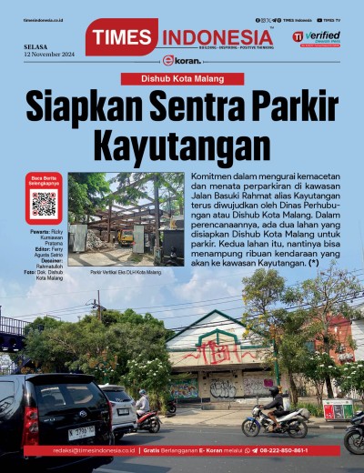 Edisi Selasa, 12 November 2024: E-Koran, Bacaan Positif Masyarakat 5.0