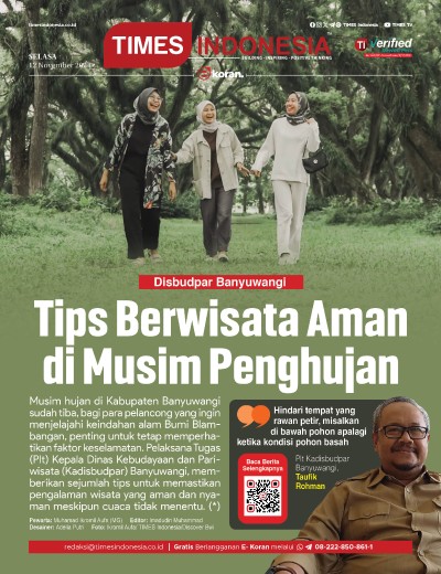 Edisi Selasa, 12 November 2024: E-Koran, Bacaan Positif Masyarakat 5.0