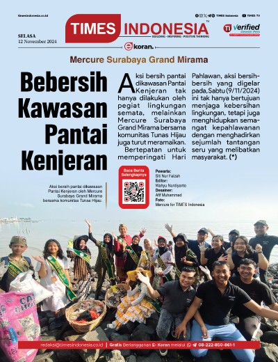 Edisi Selasa, 12 November 2024: E-Koran, Bacaan Positif Masyarakat 5.0