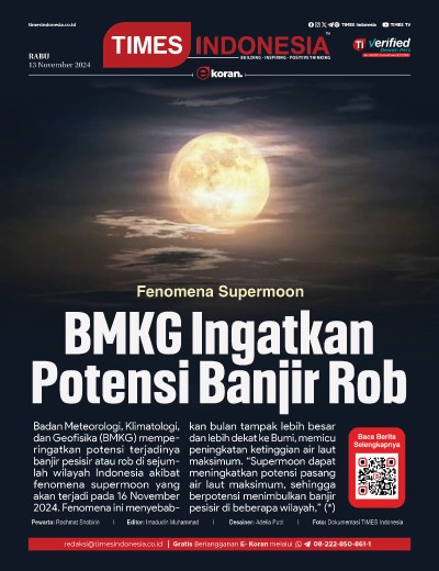 Edisi Rabu, 13 November 2024: E-Koran, Bacaan Positif Masyarakat 5.0