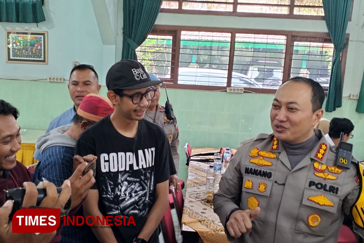 Canda Kombes Nanang Haryono: Periksa HP Wartawan Saat Bahas Judi Online