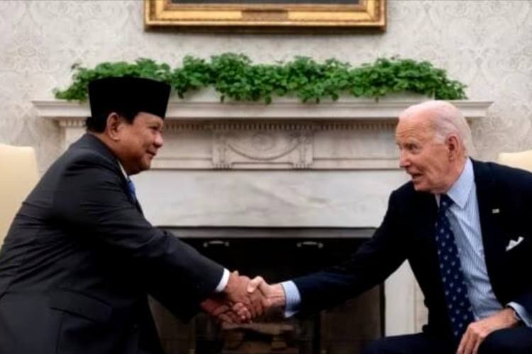 Prabowo Subianto dan Joe Biden Berdiskusi tentang Stabilitas Regional