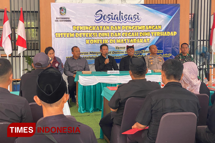 Jelang Pilkada, Bakesbangpol Banyuwangi Roadshow Deni Ceni di Berbagai Wilayah