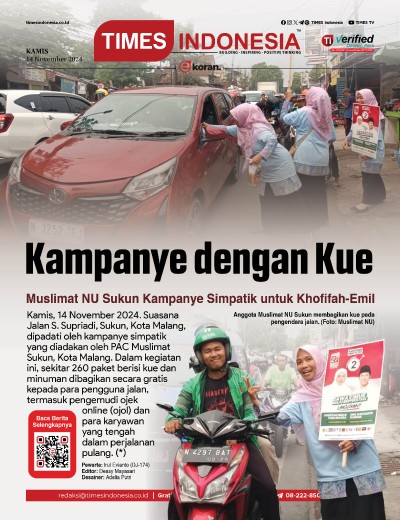 Edisi Kamis, 14 November 2024: E-Koran, Bacaan Positif Masyarakat 5.0