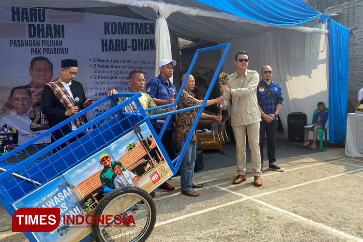 Pilkada Bandung 2024, Pasangan HD Janji Atasi Sampah dan Dorong Ekonomi Kreatif di Perkuat Basis di Cicendo