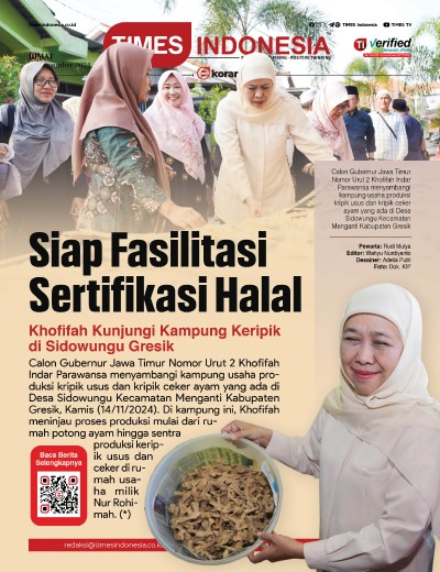 Edisi Jumat, 15 November 2024: E-Koran, Bacaan Positif Masyarakat 5.0