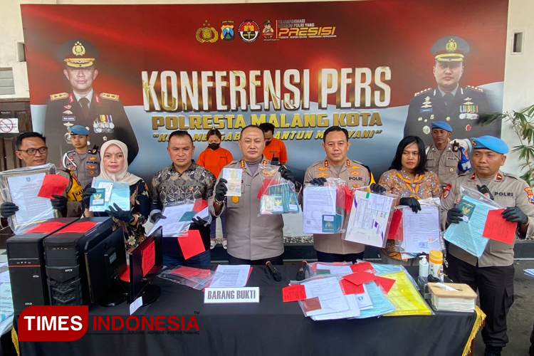 Polisi Ungkap Rumah Penampungan Calon Pekerja Migran Ilegal di Kota Malang, 2 Tersangka Ditangkap