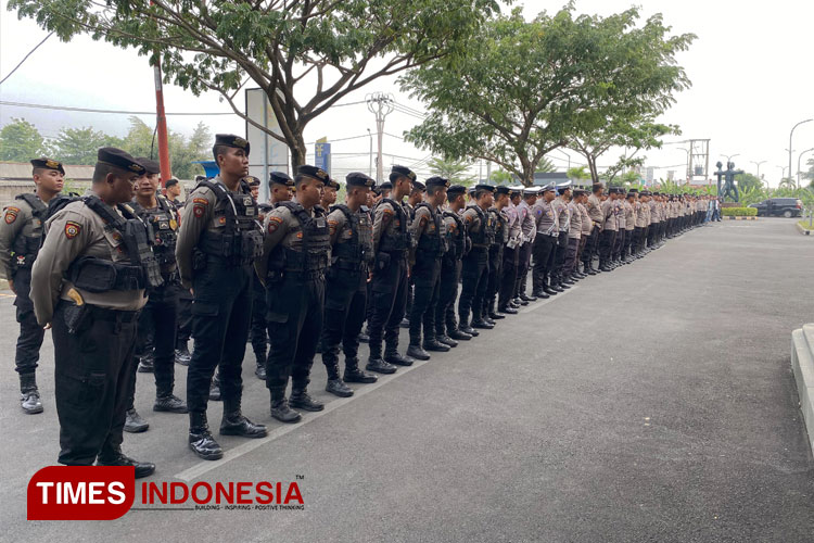 Ratusan Polisi Dikerahkan Amankan Debat Kedua Pilkada Majalengka Malam Ini