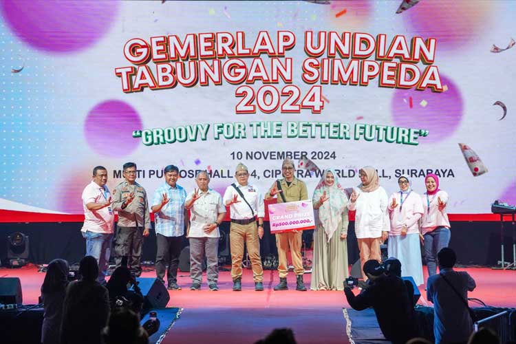 Gemerlap Undian Tabungan Simpeda Sukses Digelar, Total Hadiah Mencapai Rp6,65 Miliar