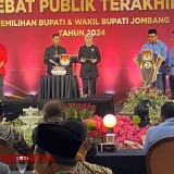 Pasangan WarSa Tampil Lebih Percaya Diri di Debat Pamungkas Pilkada Jombang 2024