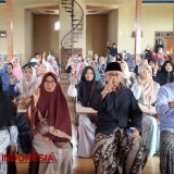 Pasangan Vinanda-Gus Qowim Dapat Doa Restu Ibu-Ibu Muslimat NU Kota Kediri