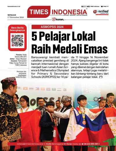 Edisi Minggu 17 November 2024: E-Koran, Bacaan Positif Masyarakat 5.0