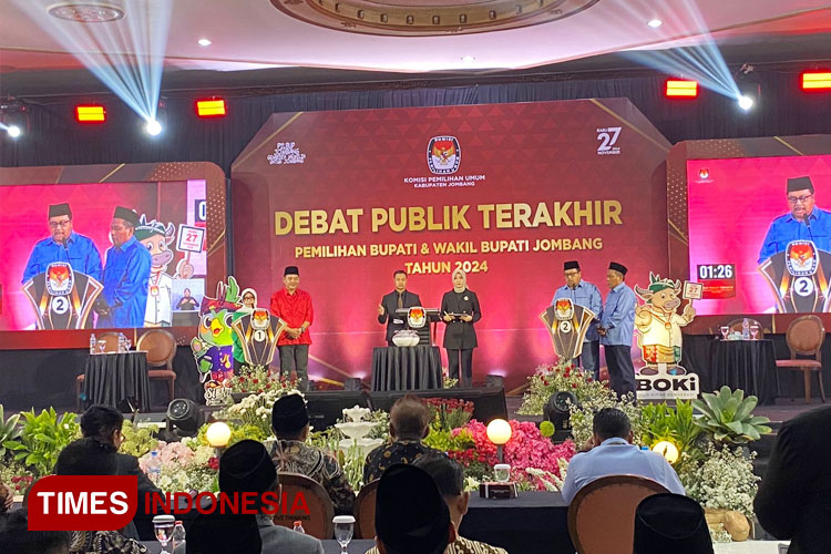 KPU Jombang Gelar Debat Publik Terakhir Pilkada 2024