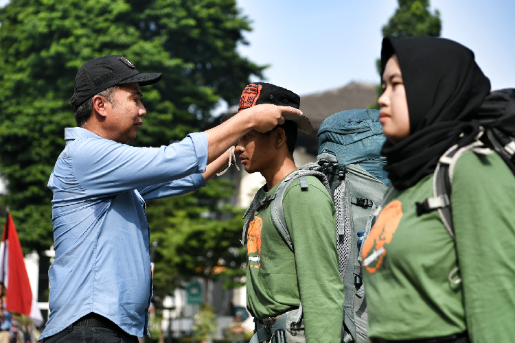 Pj. Gubernur Jabar Apresiasi Pendidikan Karakter Lewat Sekolah Gunung Hutan Wanadri 2024  