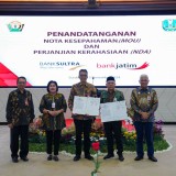 Bank Jatim dan Bank Sultra Resmi Jalin Sinergitas KUB