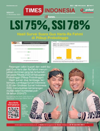 Edisi Minggu 17 November 2024: E-Koran, Bacaan Positif Masyarakat 5.0