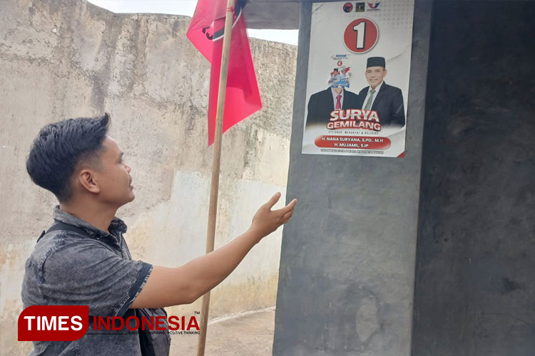 Panwascam Pataruman Kota Banjar: Perusakan APK Paslon Nomor 1 Bukan Pelanggaran Kampanye