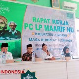 LP Maarif NU Jombang Gelar Rapat Kerja, Bahas Strategi Pendidikan Berkualitas