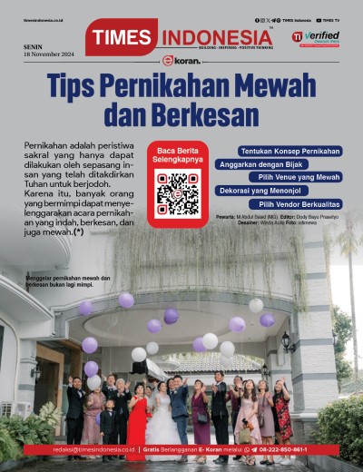 	Edisi Senin, 18 November 2024: E-Koran, Bacaan Positif Masyarakat 5.0