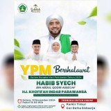 Yayasan Pendidikan Ma’arif Gelar Bersholawat Bersama Habib Syech dan Khofifah Indar Parawansa