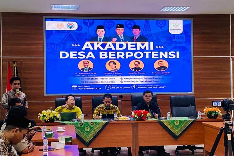 Akademi Desa Berpotensi, Ikhtiar Pusbangdesda UNESA Menggali Potensi Lokal Desa 