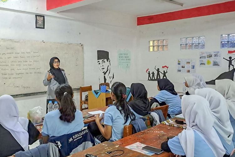 Kemenkumham Jabar Edukasi Siswa SMK Soal Hukum untuk Cegah Kenakalan Remaja