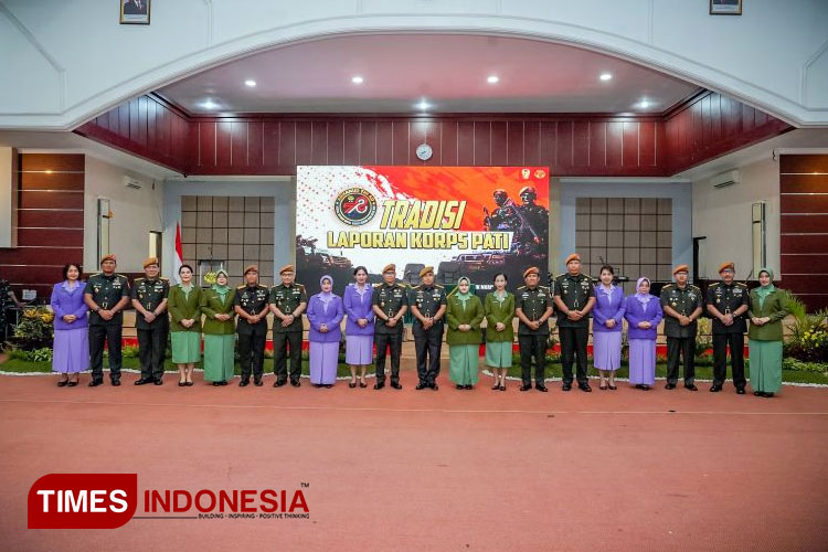 Pussenarhanud Gelar Tradisi Laporan Korps Pati